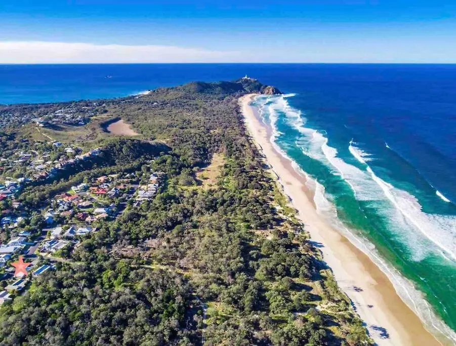 Beach Jungle - Hot Tub, Firepit & Pool In Beachside Oasis Byron Bay Australia